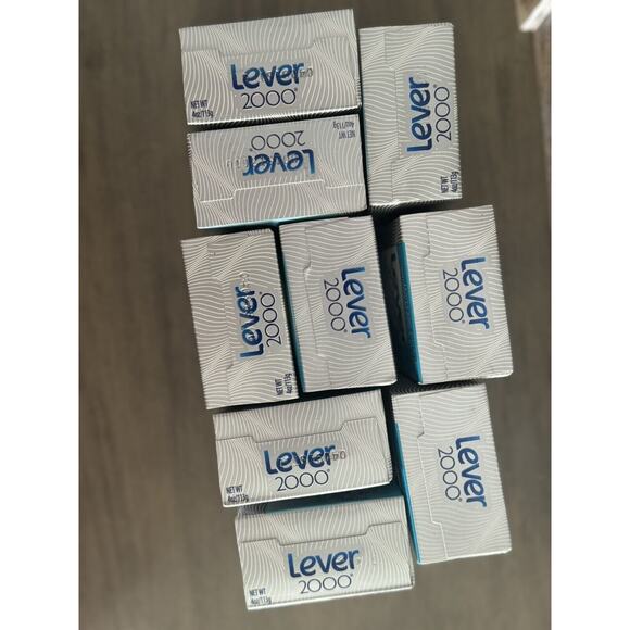 Lever 2000 Perfectly Fresh Original Bar Soap Body Soap Hydrates Box Lot of 9 - Picture 3 of 4